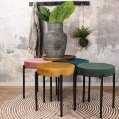 DS4U - Mika Velvet Kruk Groen -Leenbakker Winkel 3fec392190244bb19804e84e25bd37a5 2