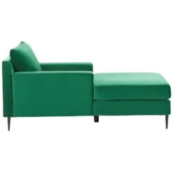 GUERET - Chaise Longue - Groen - Symmetrisch - Fluweel -Leenbakker Winkel 41d7f9c36b204499a9a30d9723d81bec
