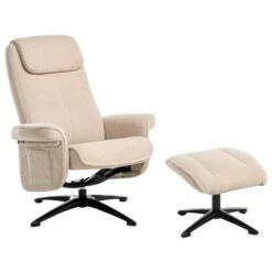 GERAS - Relaxfauteuil Met Voetenbank - Beige - Bouclé 14 GERAS - Relaxfauteuil Met Voetenbank - Beige - Bouclé -Leenbakker Winkel 421b863ae07f44288cecca2e155d5a12