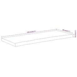 VidaXL - Tafelblad - Bruin - Hout - 110 X 40 X 3.8 Cm 15 VidaXL - Tafelblad - Bruin - Hout - 110 X 40 X 3.8 Cm -Leenbakker Winkel 42578e79301846cc94265740f326ea6b
