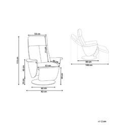 PRIME - Relaxfauteuil - Beige - Kunstleer -Leenbakker Winkel 4393d70dcde54bb187c509f1d4a39583