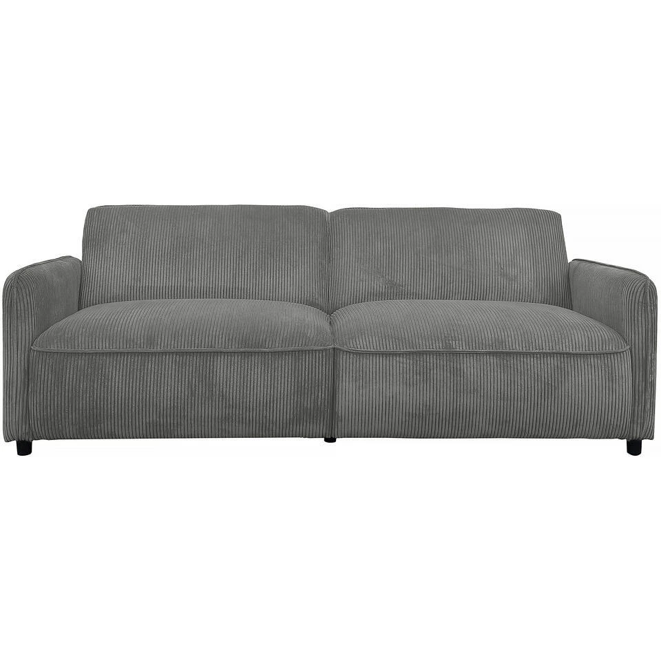 Alicia - Slaapbank 3-zits In Grijze Stof 3 Alicia - Slaapbank 3-zits In Grijze Stof - Afbeelding 3