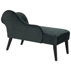 BIARRITZ - Chaise Longue - Groen - Rechterzijde - Fluweel -Leenbakker Winkel 477bdc50a2a948c8929dfa0faa36be50