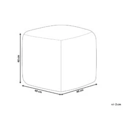 Beliani Poef BHILWARA - Wit Katoen 6 Beliani Poef BHILWARA - Wit Katoen -Leenbakker Winkel 480ff248f64a450789870ede7159aa7d