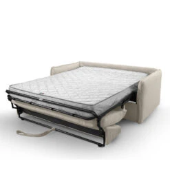 CALICOSY - Slaapbank MIRA - Ecru - 90x185x104 Cm -Leenbakker Winkel 4863de12a8fa48ea8afc32b2efa4c703