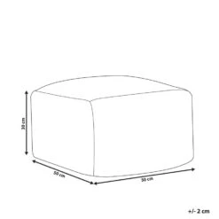 BODLA - Buitenpoef - Lichtrood - 50 X 50 Cm - Synthetisch Materiaal -Leenbakker Winkel 490aabf6fd3d49579091d226f8ce69a8 2