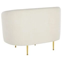 LOEN - Fauteuil - Wit - Polyester -Leenbakker Winkel 4a79e1f510d44380811d803a084057d4