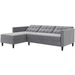 Hartford - 3-zits Slaapbank In Grijs Fluweel 26 Hartford - 3-zits Slaapbank In Grijs Fluweel -Leenbakker Winkel 4b3d63a72024467a90a915a821df535f