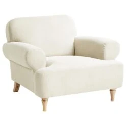KIBERG - Fauteuil - Lichtbeige - Polyester -Leenbakker Winkel 4b9ce1e7709948ce8d0a149cdeddda3c