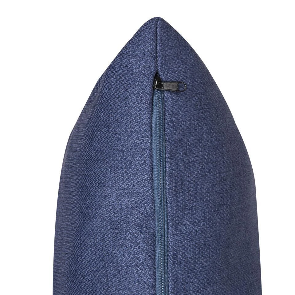 MALMOS - Fauteuil - Donkerblauw - Kunstlinnen 10 MALMOS - Fauteuil - Donkerblauw - Kunstlinnen - Afbeelding 10