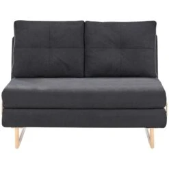 JERSLEV - 2-zits Slaapbank - Zwart - Stof -Leenbakker Winkel 4dffbadd8da748b88462d2c30a339cbc