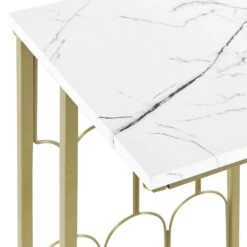 PANDALE - Bijzettafel - Wit - IJzer -Leenbakker Winkel 50bce9bdbf9045f4bf0e8b0b5eaf9690