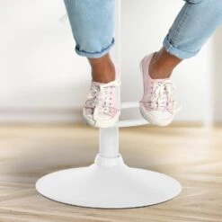 CLP Set Van 2 Barkruk Solon Wit Frame - Stof - Blauw -Leenbakker Winkel 5117d68612bc402e8748c5522f3d0300