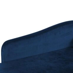 LUIRO - Chaise Longue - Blauw - Rechterzijde - Fluweel -Leenbakker Winkel 530fad5f3f464c3189779fb638463d5e