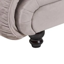 LORMONT - Chaise Longue - Taupe - Rechterzijde - Fluweel -Leenbakker Winkel 532f487ed3114f81b50a31cacfef58a5