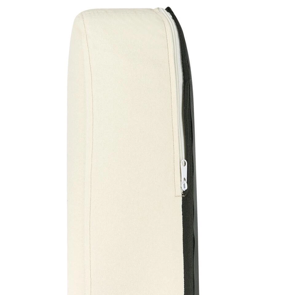 MOTALA - Chesterfield Fauteuil - Lichtbeige - Polyester 9 MOTALA - Chesterfield Fauteuil - Lichtbeige - Polyester - Afbeelding 9