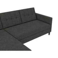 Hartford - 3-zits Hoekslaapbank In Antraciet Stof -Leenbakker Winkel 54e39c0372934d0c8004accf556a1ff4