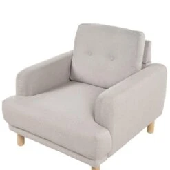 TUVE - Fauteuil - Taupe - Polyester -Leenbakker Winkel 554bad729a63465392c21d514c3a1ecc