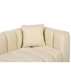 LANNILS - Chaise Longue - Beige - Rechtszijdig - Fluweel -Leenbakker Winkel 5568cadaf089495585b39bf8a0f53ef7