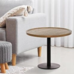 CLP Bijzettafel Aspen Mat Zwart Frame - Hout - Bruin -Leenbakker Winkel 55f8d3357c694ed8a67f680a6fb0c26f