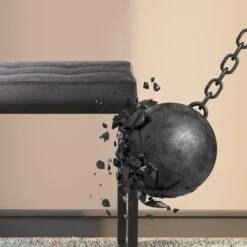 CLP 2-zits Bankje Barci 100 Cm - Donkergrijs -Leenbakker Winkel 563525ab77aa421bae3760d1ae50445f