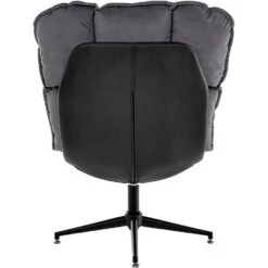 Pilou - Fauteuil Met Hocker In Fluweel In Antraciet 8 Pilou - Fauteuil Met Hocker In Fluweel In Antraciet -Leenbakker Winkel 57c795866f8e46e3a69af8f573a97e96