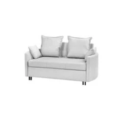 HOVIN - Slaapbank 2-zits - Lichtgrijs - Polyester -Leenbakker Winkel 58893e5c3bf14a3ab5c4e4cbb72c6ddf