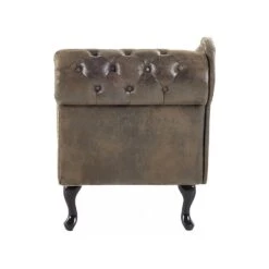 NIMES - Chaise Longue - Bruin - Rechterzijde - Kunstsuède -Leenbakker Winkel 588fc41b09a94362aded0be7f156b035