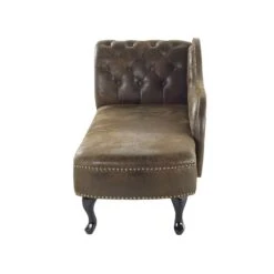 NIMES - Chaise Longue - Bruin - Linkerzijde - Kunstsuède -Leenbakker Winkel 59dfe52873c04e66a9e95caa5c8ebbf1