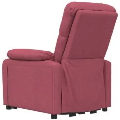 VidaXL - Fauteuil - Rood - Stof -Leenbakker Winkel 5a372d032b5b4efaa0f62eb485178856