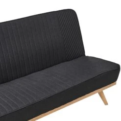 KALFAFELL - Slaapbank - Zwart - Polyester -Leenbakker Winkel 5a64bdcc14bd4a7c913cf93c6edf7087