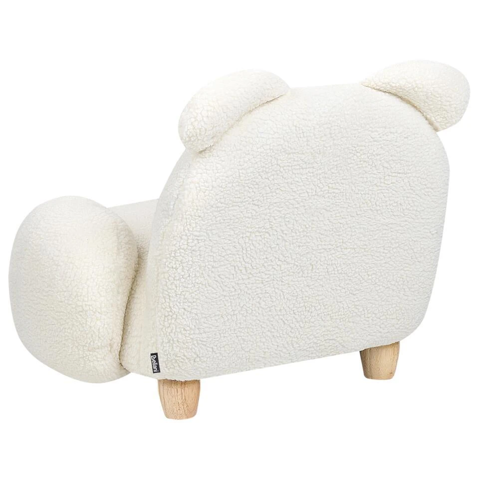 KANNA - Kinderstoel - Wit - Nepbont 9 KANNA - Kinderstoel - Wit - Nepbont - Afbeelding 9