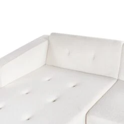 VADSO - Hoekslaapbank - Gebroken Wit - Rechterzijde - Bouclé -Leenbakker Winkel 5c3025ff94cd4048b196c2771cedd236