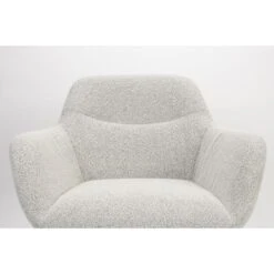 Housecraft Dude Loungestoel/ Fauteuil Bouclé Stof Beige/ Wit -Leenbakker Winkel 5c5b54ed894d4ea7910819597b0de62c
