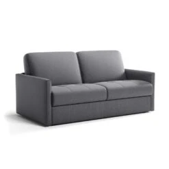 CALICOSY - Slaapbank COSENZA - Grijs - 87x175x100 Cm -Leenbakker Winkel 5c739dd922ae4508bab04c151196a7d1