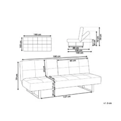 DUBLIN - Slaapbank 3-zits - Groen - Polyester 13 DUBLIN - Slaapbank 3-zits - Groen - Polyester -Leenbakker Winkel 5db1a0b75f6646348654f9094bc77548