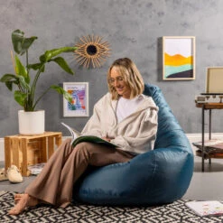 Veeva Zitzak Gaming - Zitzak Buiten - Blauwgroen -Leenbakker Winkel 5f935feb7cb24c328aba02c84c2b66bb