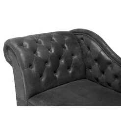 NIMES - Chaise Longue - Grijs - Linkerzijde - Kunstleer -Leenbakker Winkel 60ac9882925f4d5cb3dab8ab95db048e
