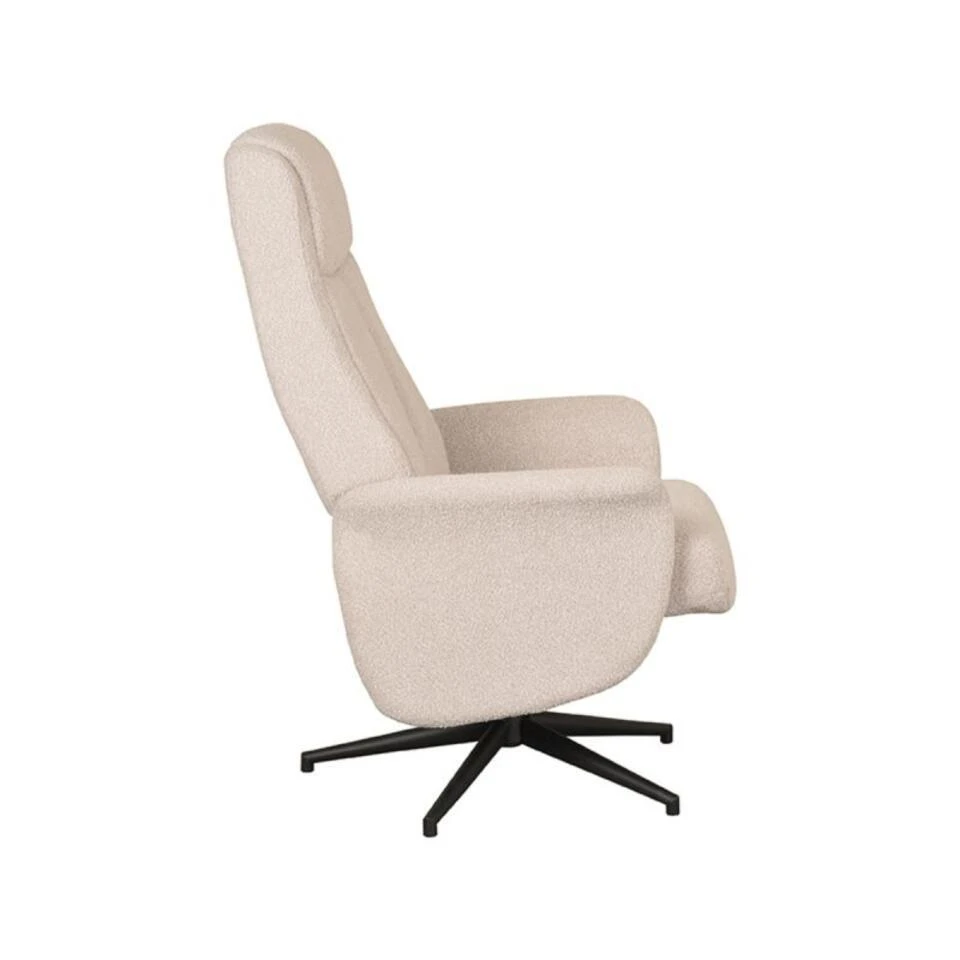 LABEL51 Fauteuil Bergen - Naturel - Boucle 6 LABEL51 Fauteuil Bergen - Naturel - Boucle - Afbeelding 6