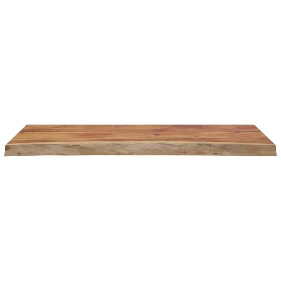 VidaXL - Tafelblad - Bruin - Hout - 110 X 40 X 3.8 Cm 4 VidaXL - Tafelblad - Bruin - Hout - 110 X 40 X 3.8 Cm - Afbeelding 4
