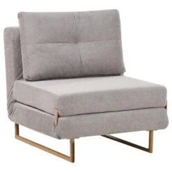 JERSLEV - 1-zits Slaapbank - Grijs - Polyester -Leenbakker Winkel 62fd611e0593495488f648f7f61b6026