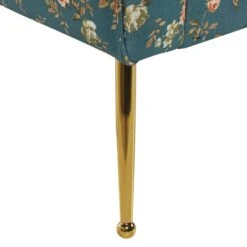 NANTILLY - Chaise Longue - Blauw - Symmetrisch - Fluweel -Leenbakker Winkel 6444e1e3cdf34a8aaf59174ef2116f75