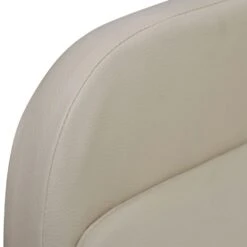 VidaXL Fauteuil Inklapbaar Kunstleer Crème -Leenbakker Winkel 652cbf876b504ac5b98851338e0bb163