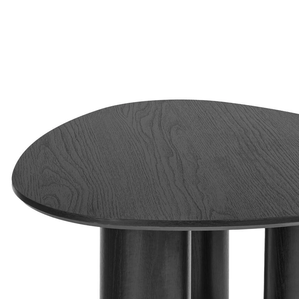 DACOMA - Salontafel - Zwart - MDF 7 DACOMA - Salontafel - Zwart - MDF - Afbeelding 7