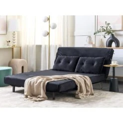 Beliani Tweezitsbank - VESTFOLD Zwart Fluweel 7 Beliani Tweezitsbank - VESTFOLD Zwart Fluweel -Leenbakker Winkel 65ab671e94df4d50bbf48151a88db82f