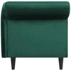LUIRO - Chaise Longue - Groen - Linkerzijde - Fluweel -Leenbakker Winkel 670050e631074632822f1851e639f632