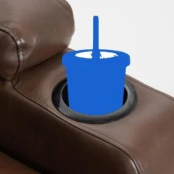 CLP Fauteuil Galena Zwart Frame - Kunstleer - Licht Bruin -Leenbakker Winkel 67467ffd00774c398a20a78e380b7415