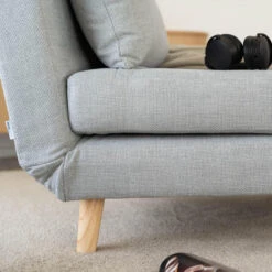 Merkloos HOME DELUXE Slaapstoel SNOOZE - Beige 79 X 28 X 132 Cm -Leenbakker Winkel 68209e85b2f44eb89b722142e10d0267