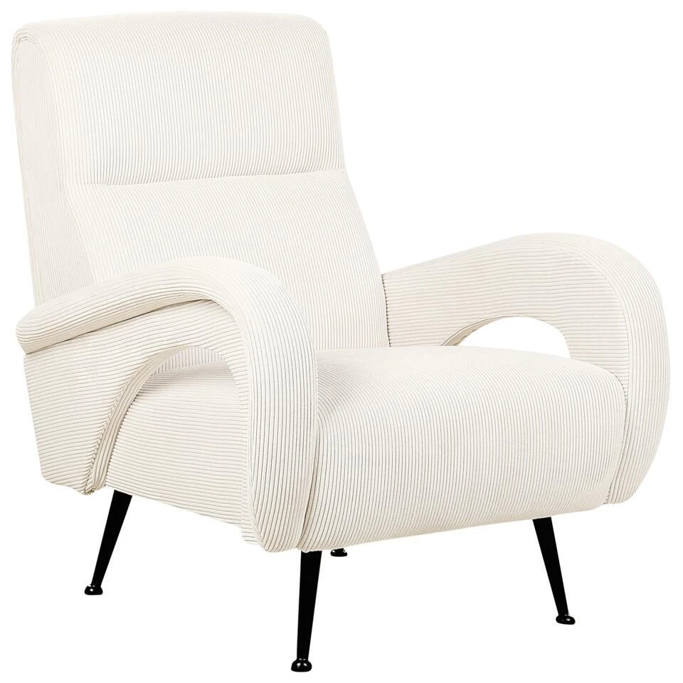 SVALOV - Fauteuil - Crème - Corduroy 5 SVALOV - Fauteuil - Crème - Corduroy - Afbeelding 5