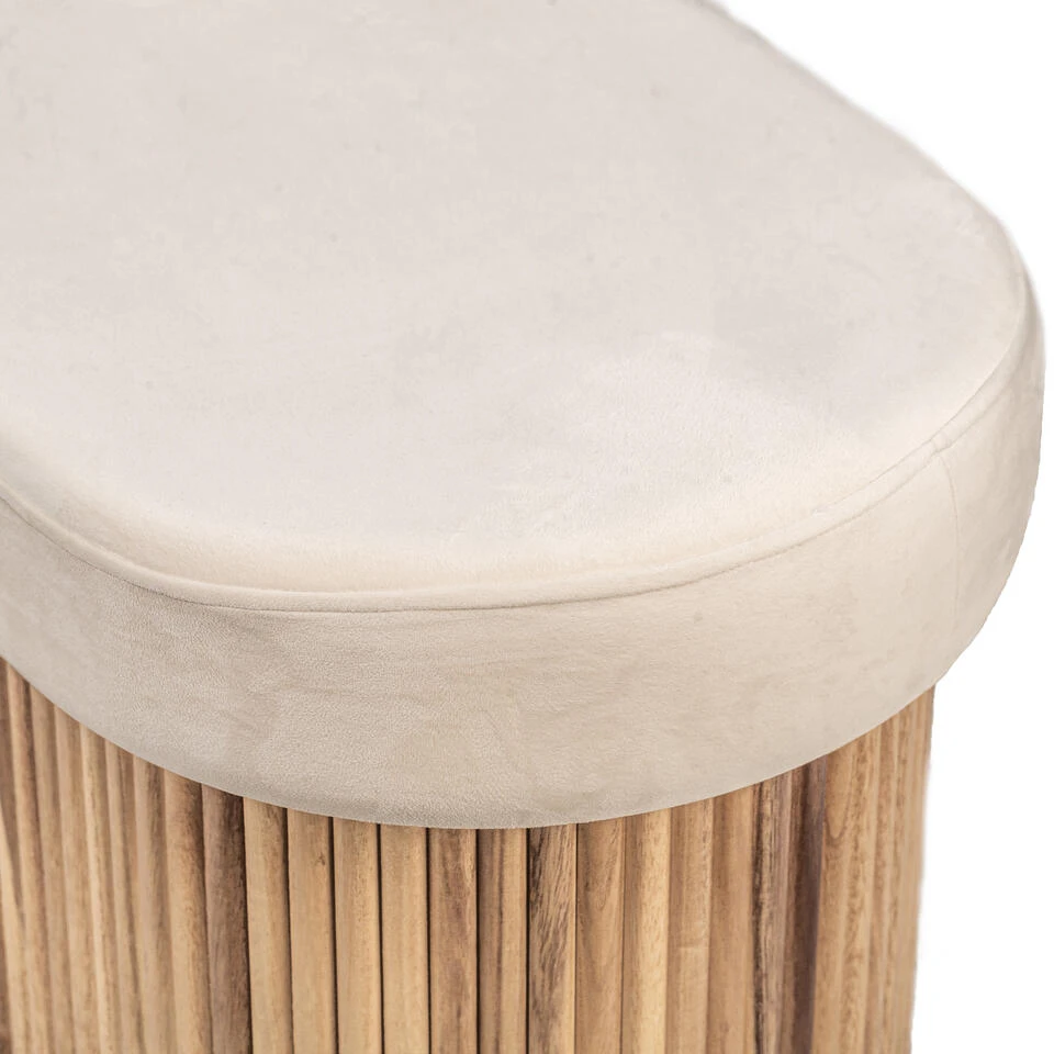 Bank Met Opbergruimte Enl Fluweel 6 Bank Met Opbergruimte Enl Fluweel - Afbeelding 6